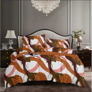 6 Pcs Bedding Set With Duvet Covers, Bedsheet &  Pillow Cases