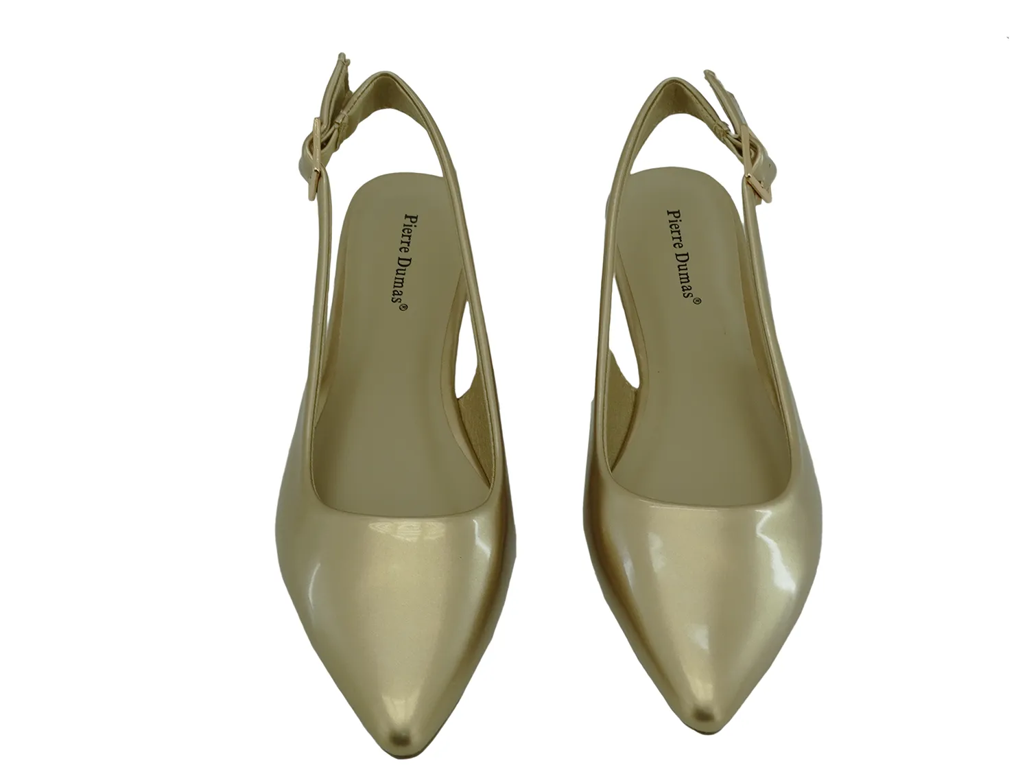 81195307, Ladies Shoes JACE-1 Gold Pierre Dumas