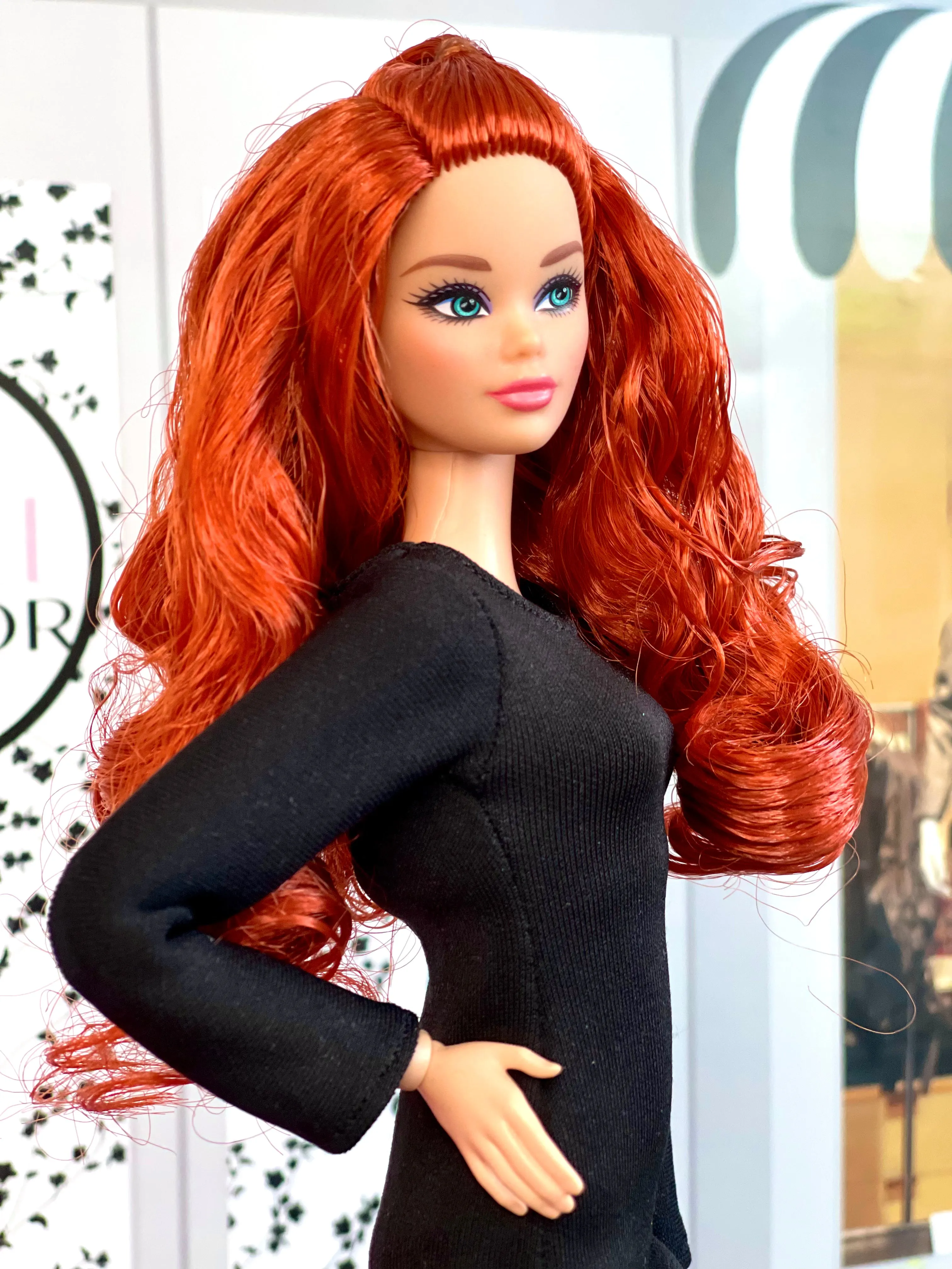 Black dress for Barbie Basic dress for dolls