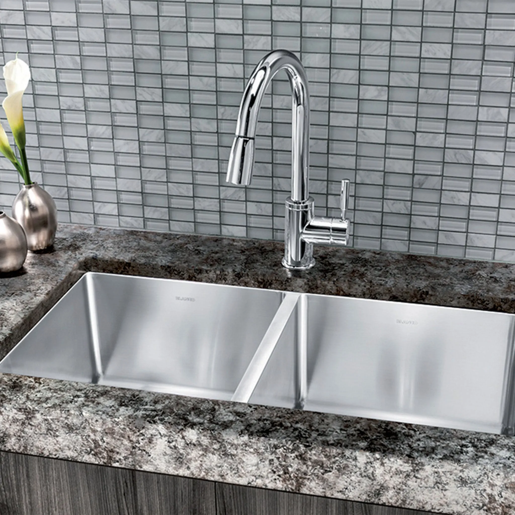 Blanco Quatrus 15 Double Bowl Kitchen Sink