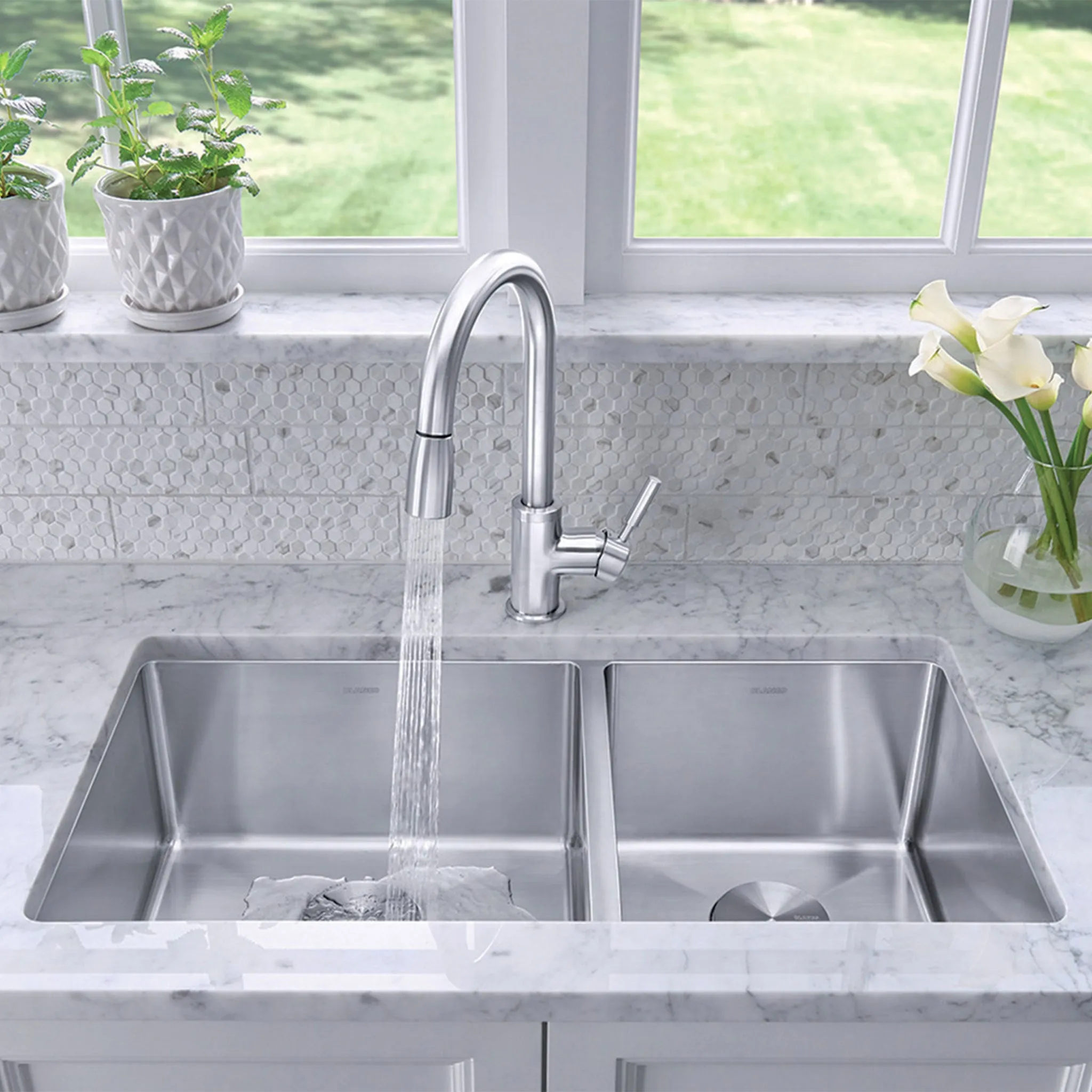 Blanco Quatrus 15 Double Bowl Kitchen Sink