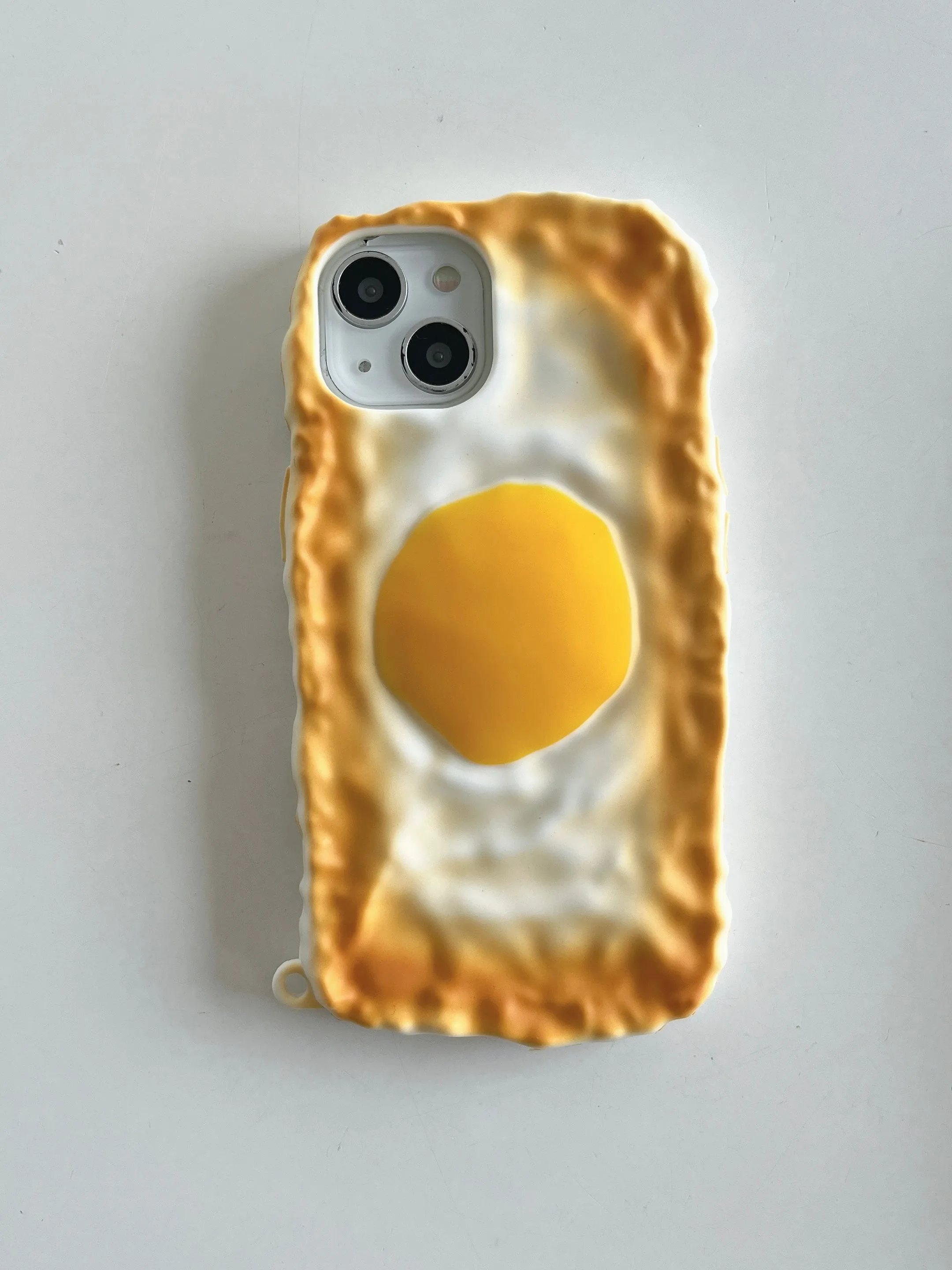 Bread Omlette Designer 3D Silicon Case for iPhone