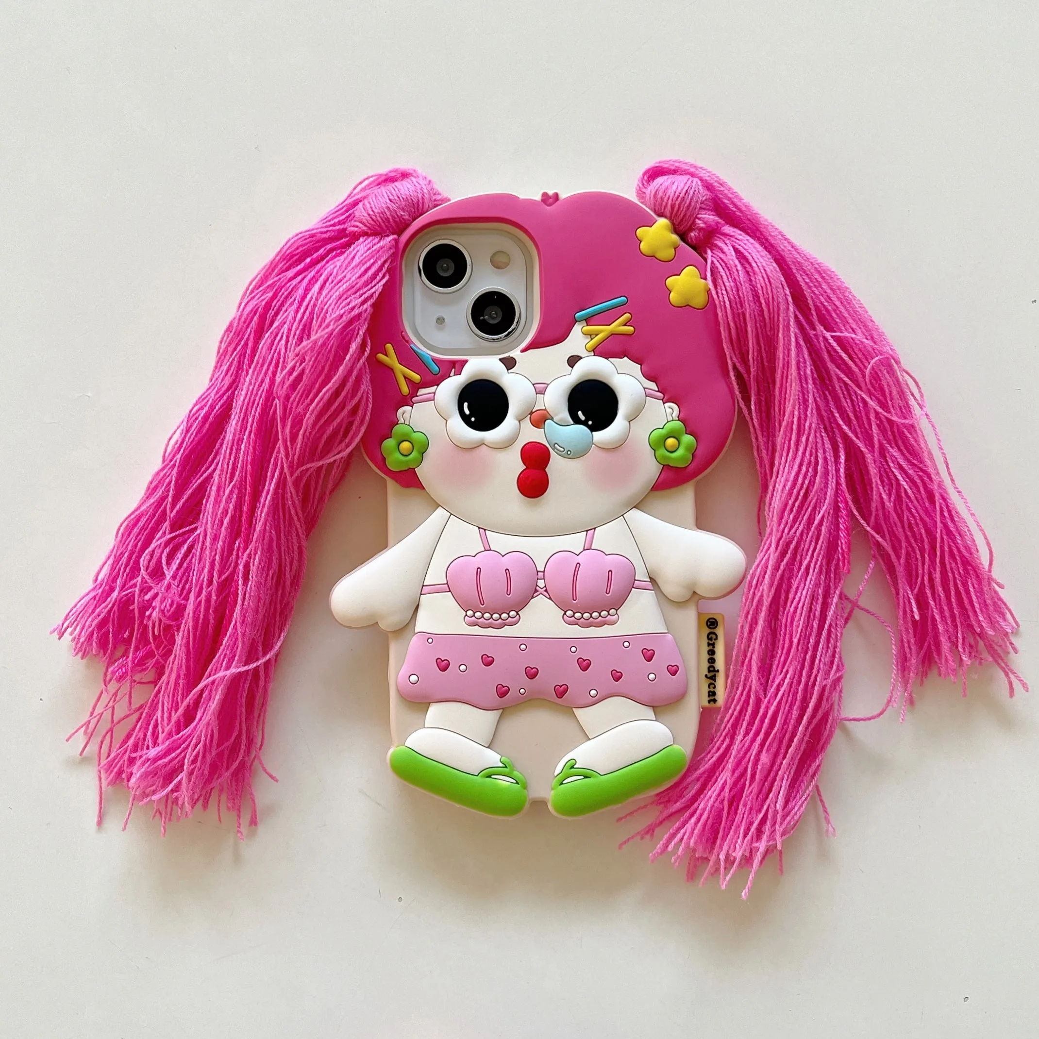 Cute Baby Doll Designer Silicon Case for iPhone