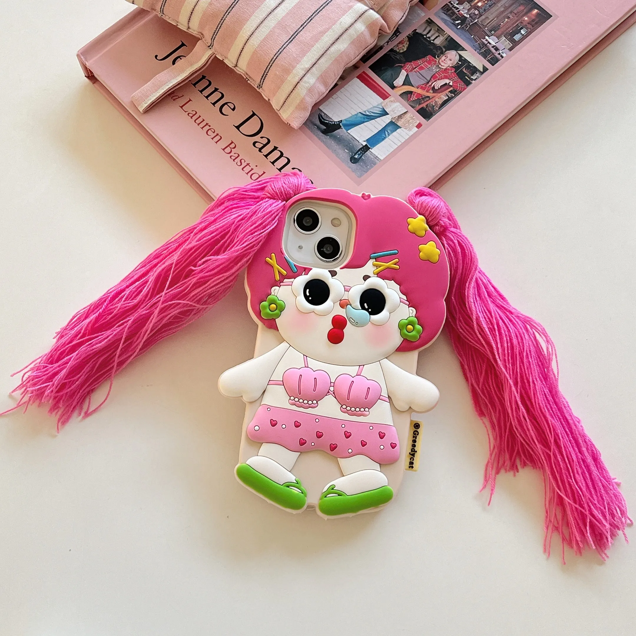 Cute Baby Doll Designer Silicon Case for iPhone