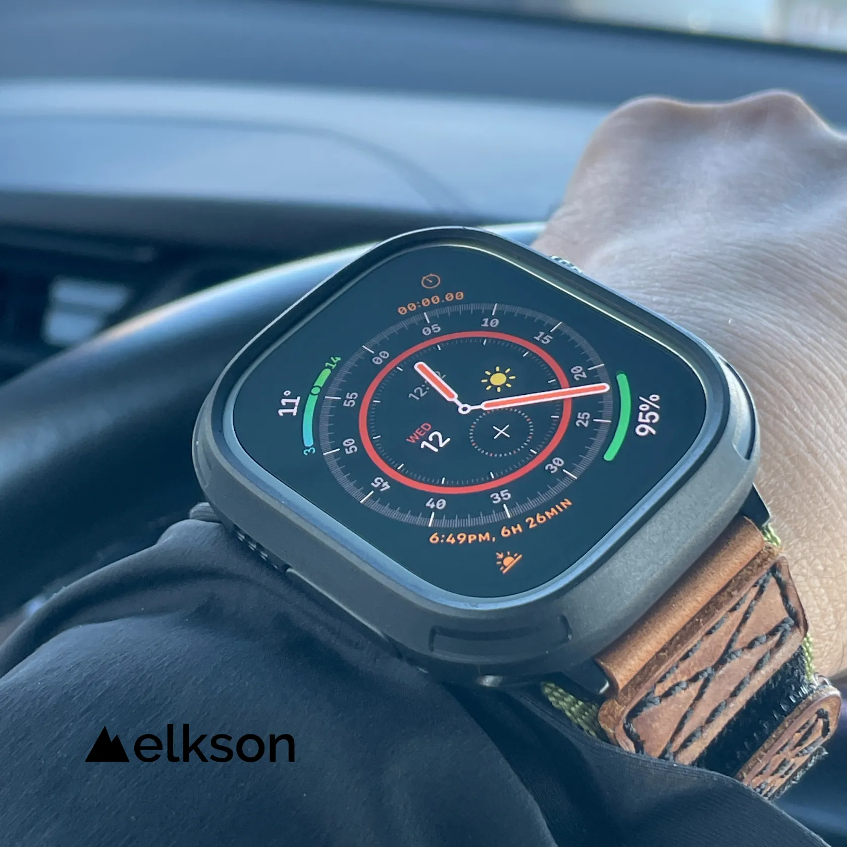 Elkson Quattro Max Bumper Case 49mm For Apple Watch Ultra