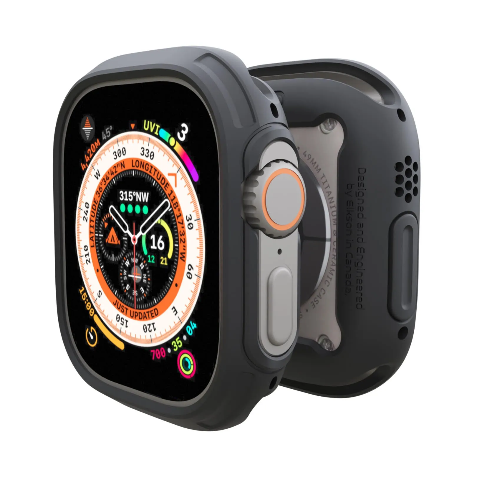 Elkson Quattro Max Bumper Case 49mm For Apple Watch Ultra