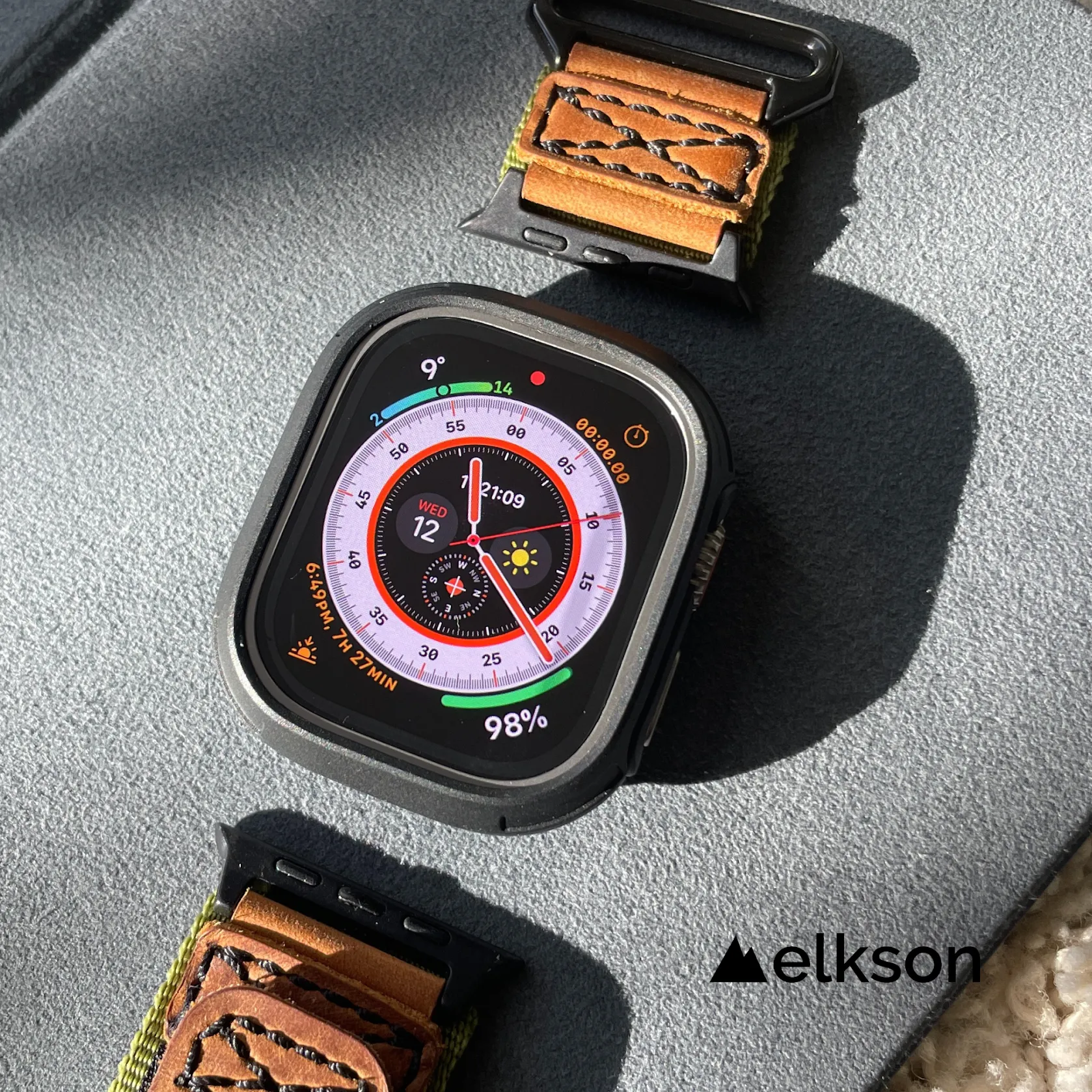 Elkson Quattro Max Bumper Case 49mm For Apple Watch Ultra