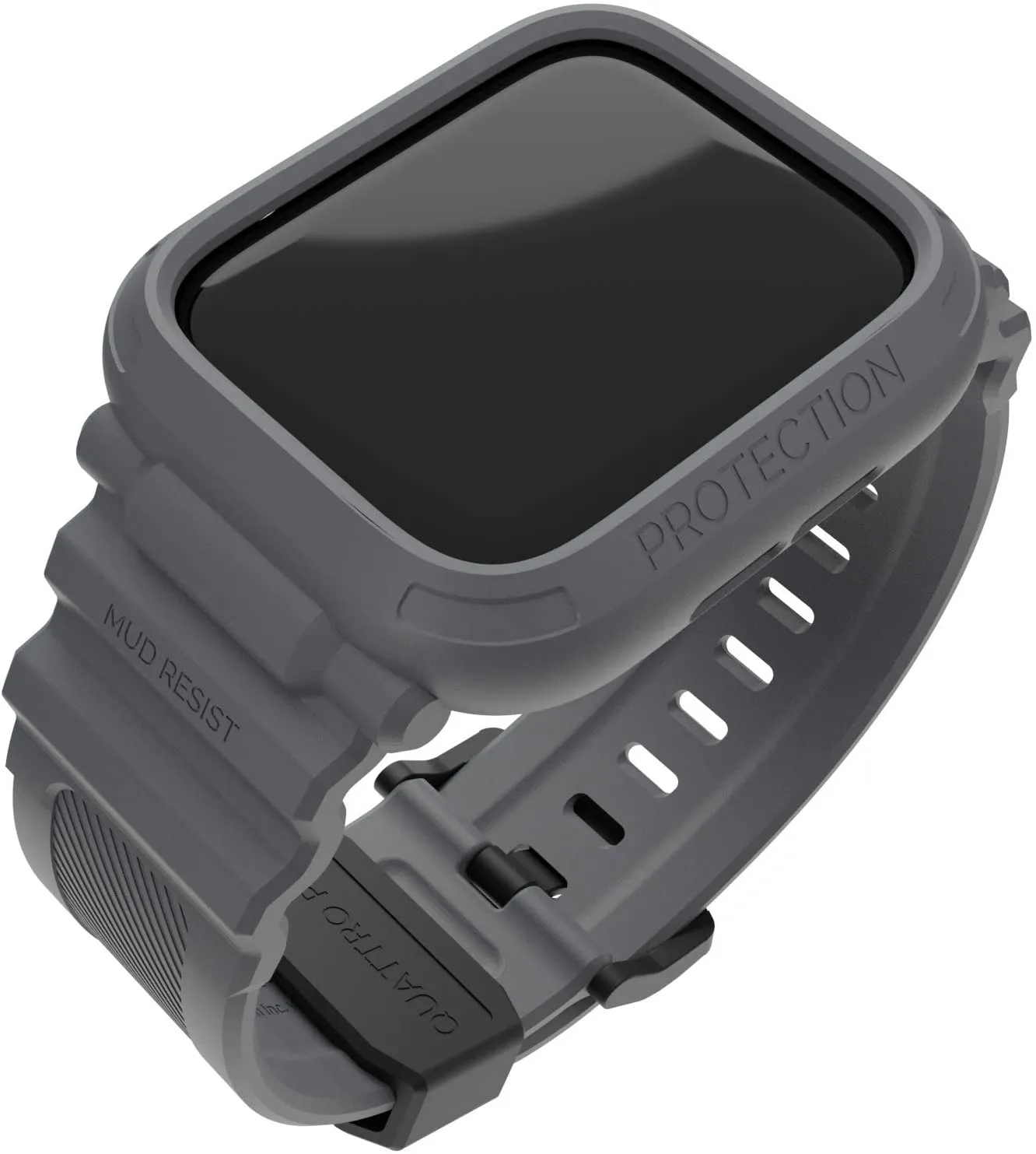 Elkson Quattro PRO Series Bumper case with Band 44/45mm - Shark Gray