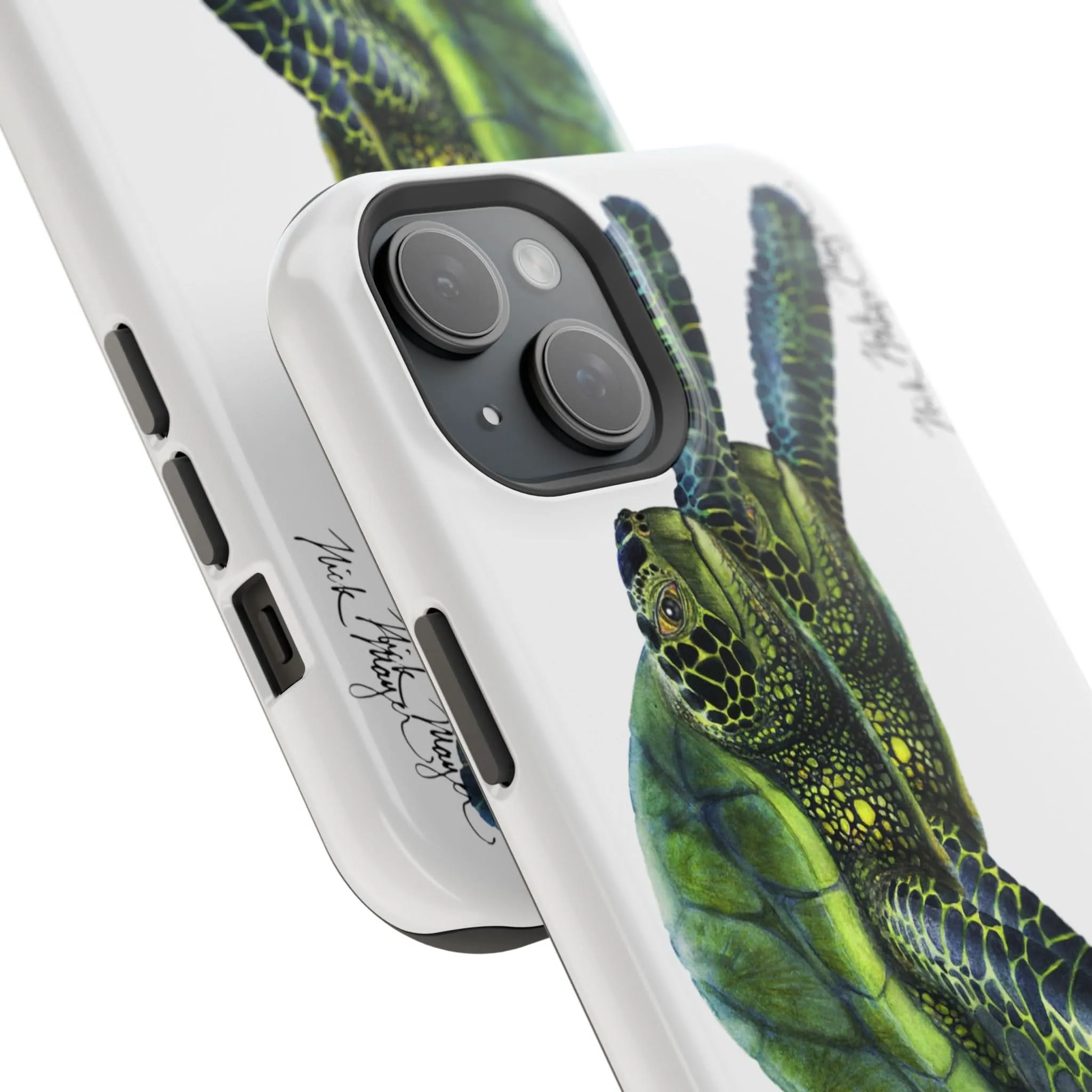 Green Sea Turtle MagSafe iPhone Case