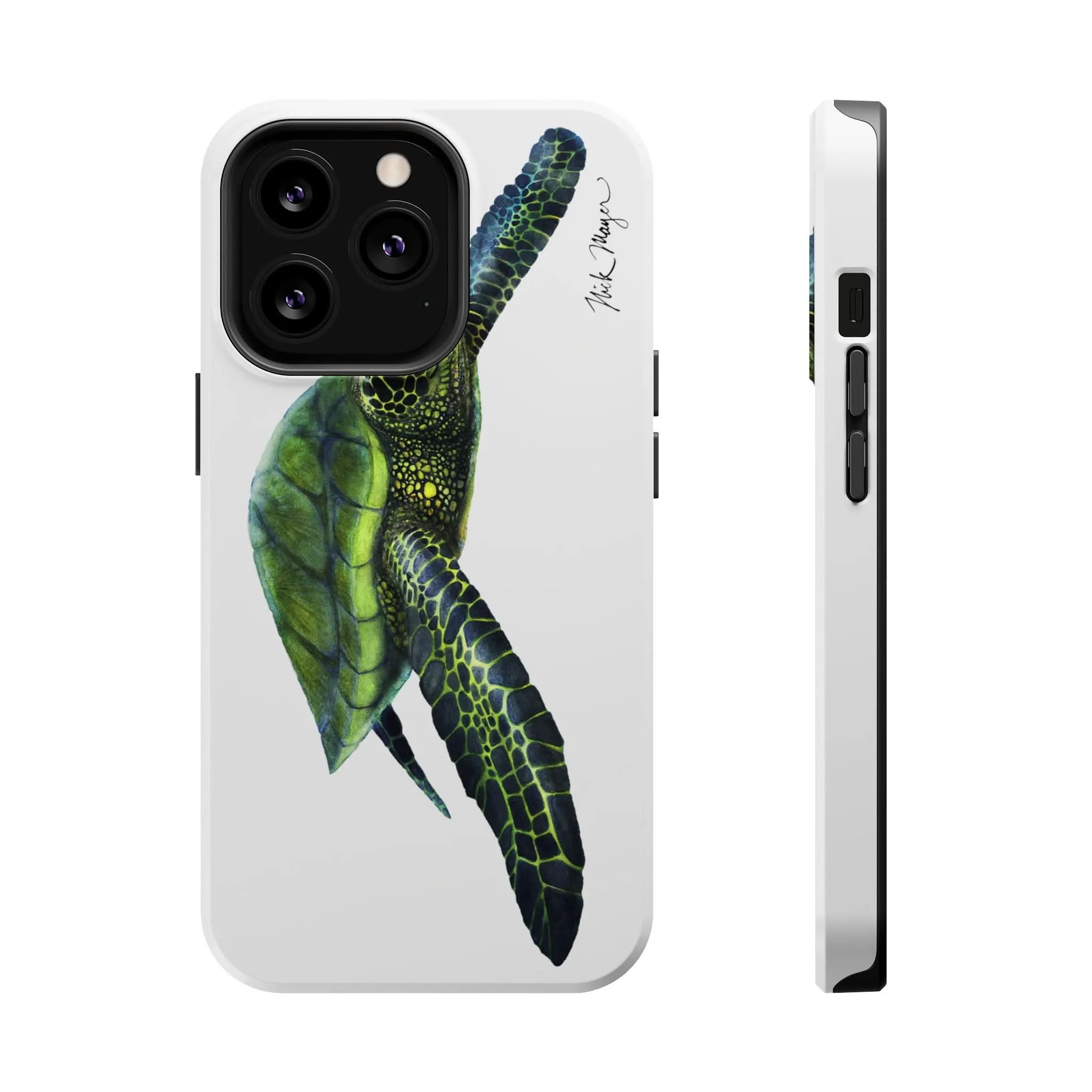 Green Sea Turtle MagSafe iPhone Case