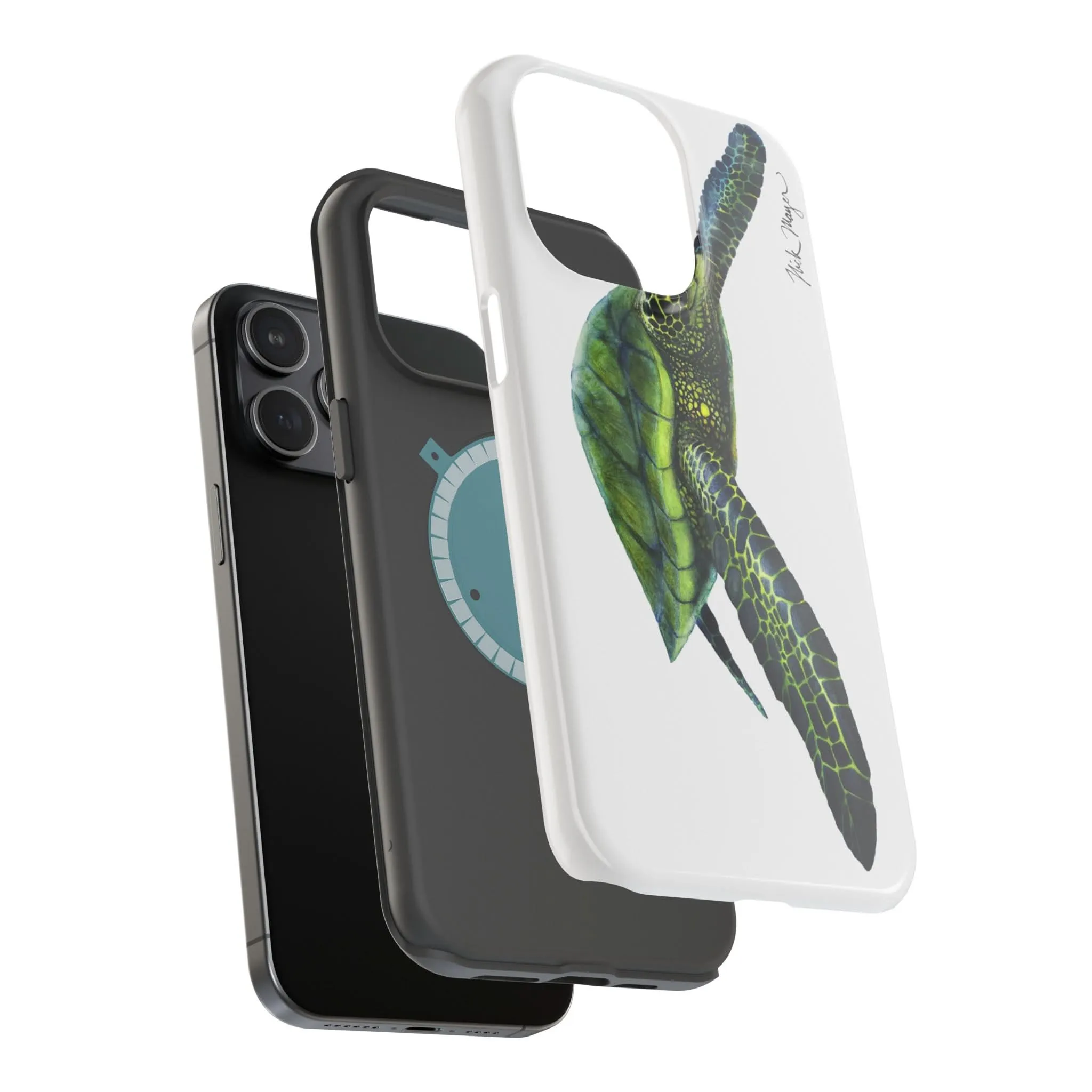 Green Sea Turtle MagSafe iPhone Case