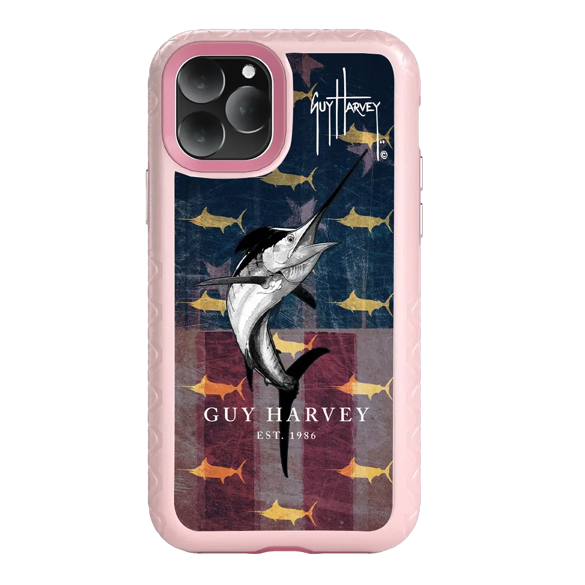 Guy Harvey Fortitude Series for Apple iPhone 11 Pro - American Marlin