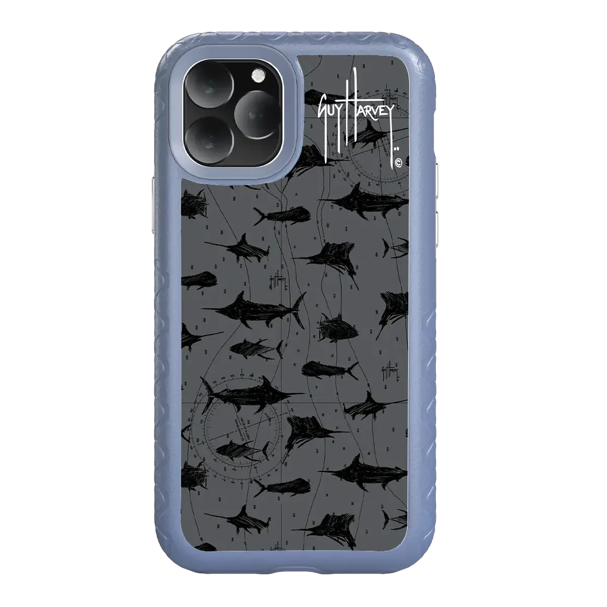 Guy Harvey Fortitude Series for Apple iPhone 11 Pro - Black Scribbler