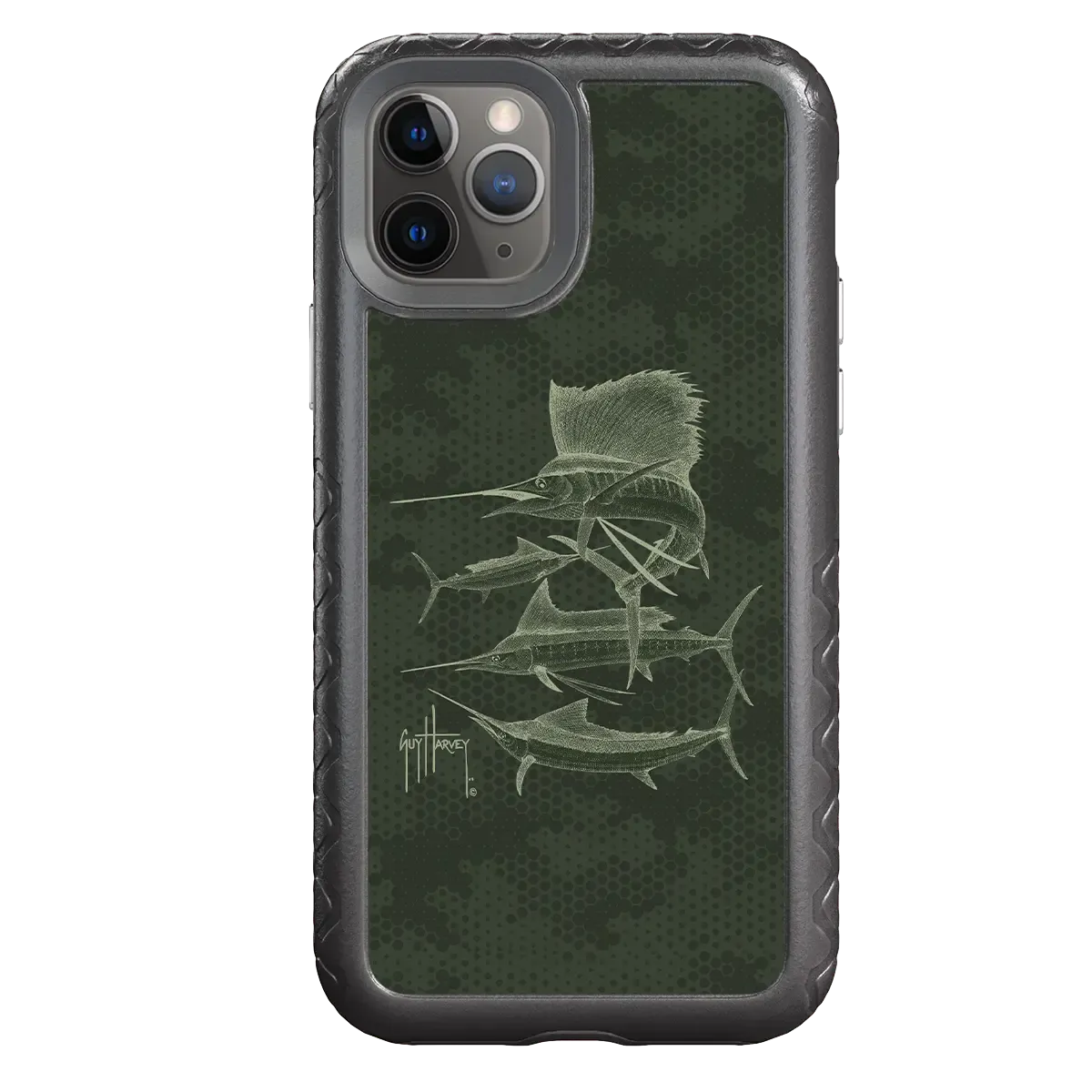 Guy Harvey Fortitude Series for Apple iPhone 11 Pro - Green Camo