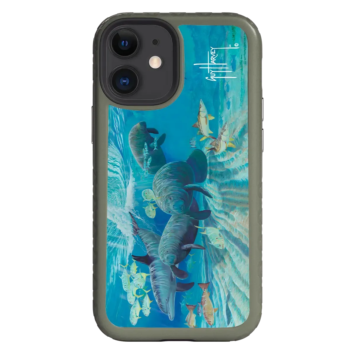 Guy Harvey Fortitude Series for Apple iPhone 12 Mini - Manatee Pass