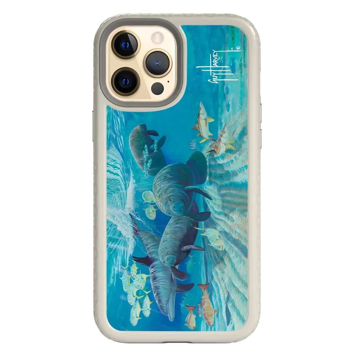 Guy Harvey Fortitude Series for Apple iPhone 12 Pro Max - Manatee Pass