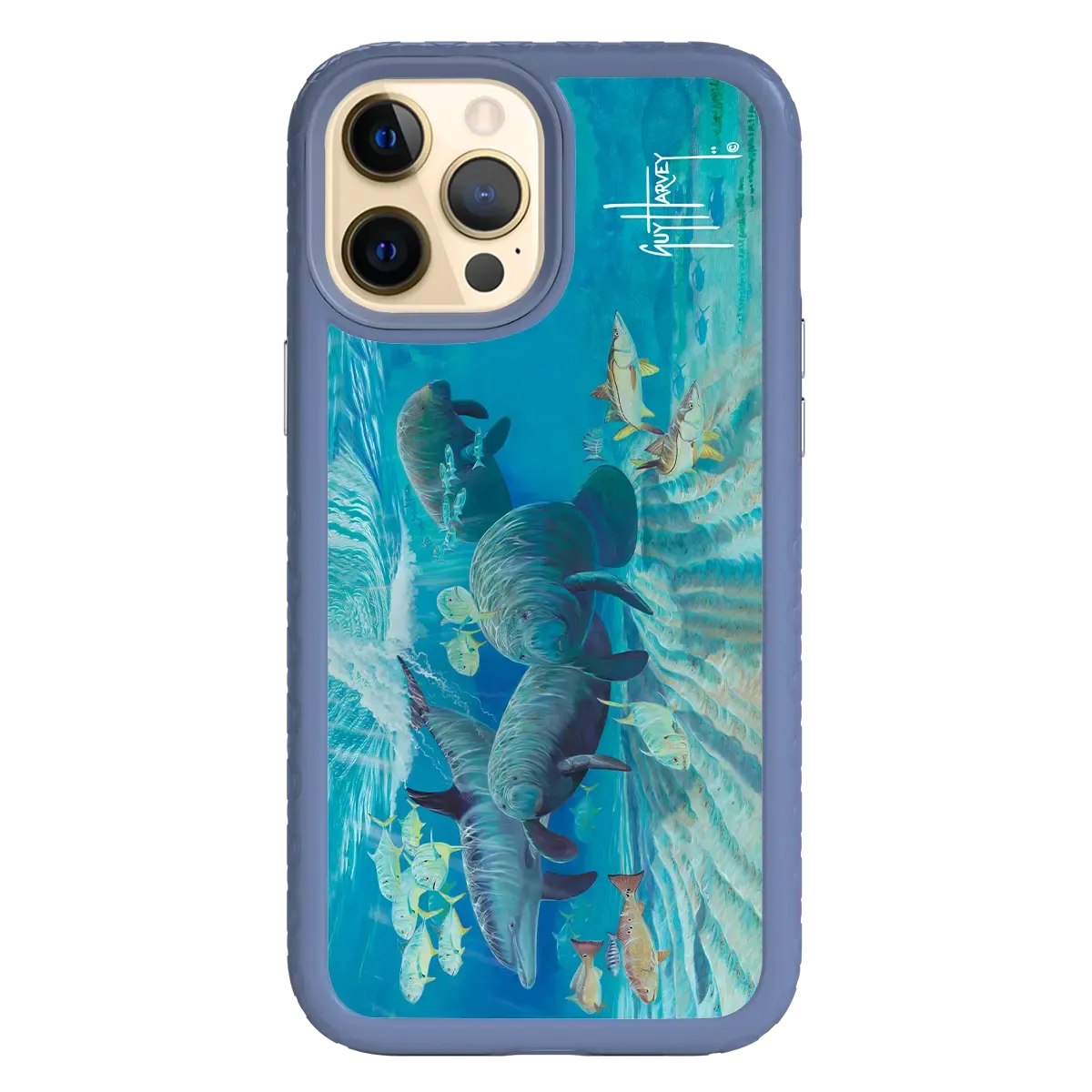 Guy Harvey Fortitude Series for Apple iPhone 12 Pro Max - Manatee Pass