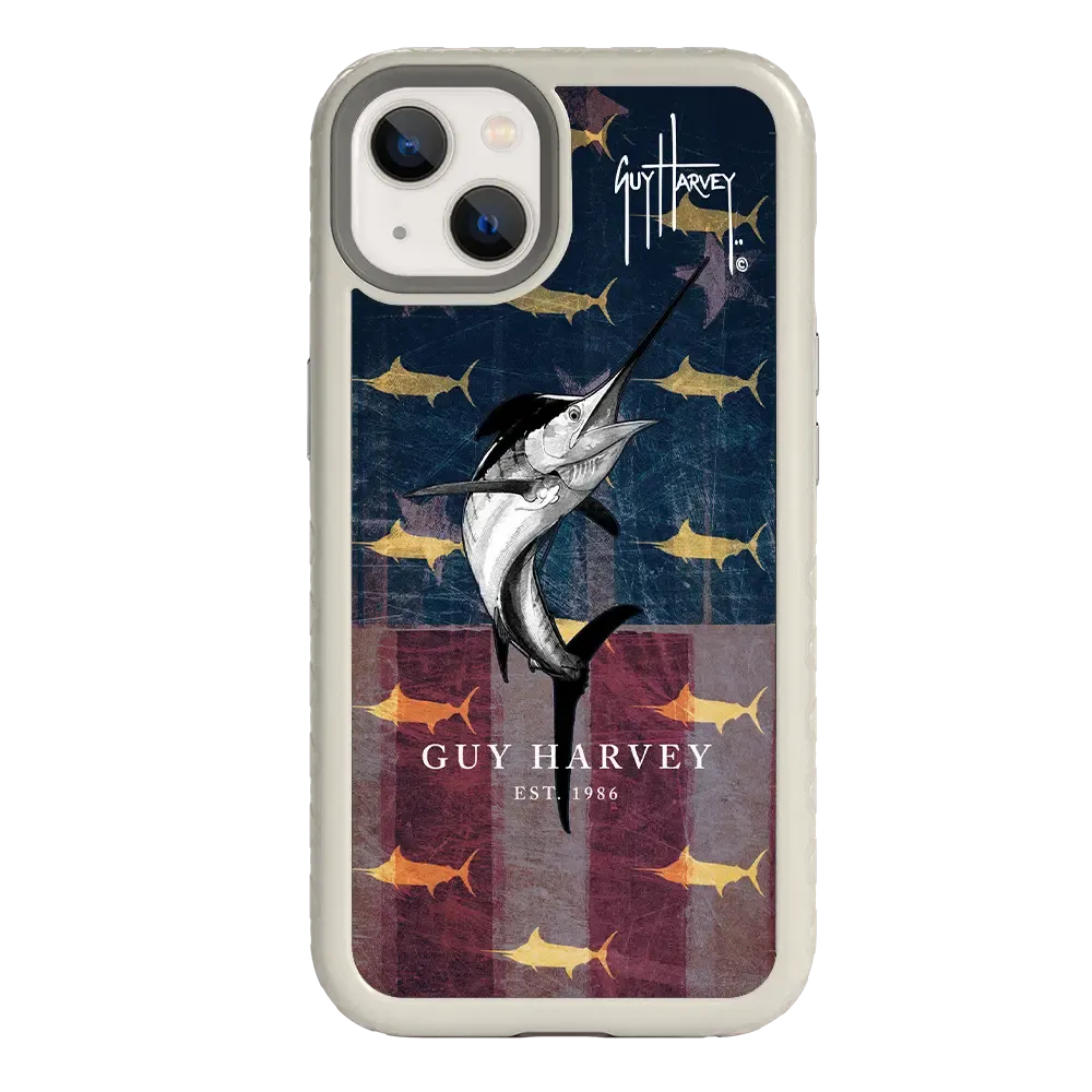 Guy Harvey Fortitude Series for Apple iPhone 13 - American Marlin