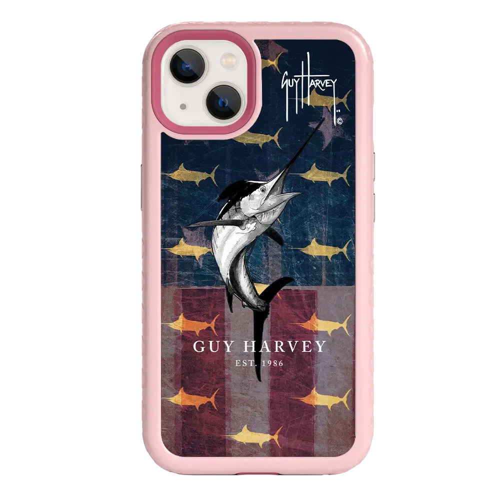 Guy Harvey Fortitude Series for Apple iPhone 13 - American Marlin