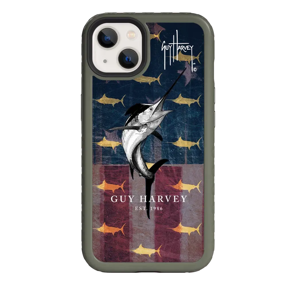 Guy Harvey Fortitude Series for Apple iPhone 13 - American Marlin