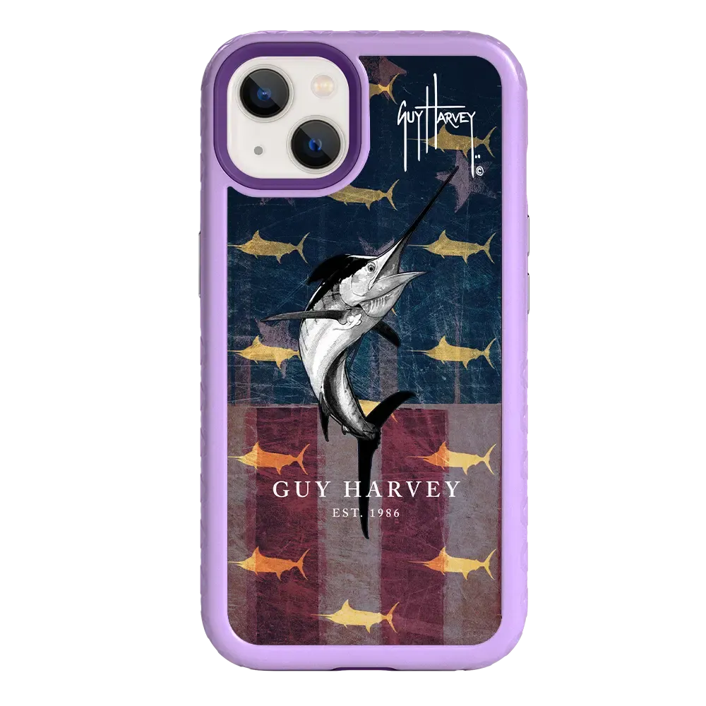 Guy Harvey Fortitude Series for Apple iPhone 13 - American Marlin