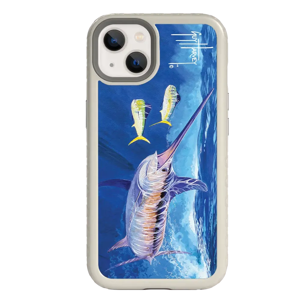 Guy Harvey Fortitude Series for Apple iPhone 13 - Bullseye Sword