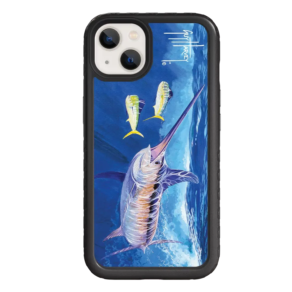 Guy Harvey Fortitude Series for Apple iPhone 13 - Bullseye Sword