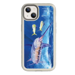 Guy Harvey Fortitude Series for Apple iPhone 13 - Bullseye Sword