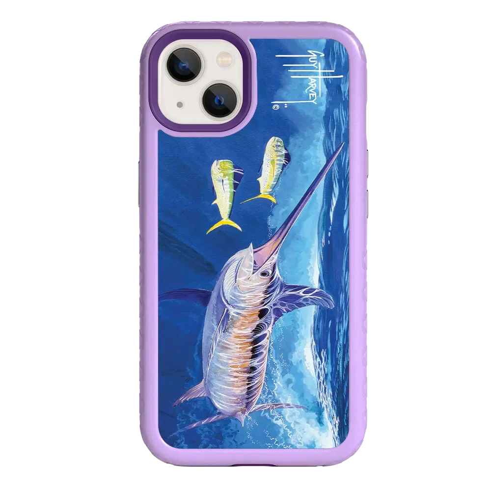 Guy Harvey Fortitude Series for Apple iPhone 13 - Bullseye Sword