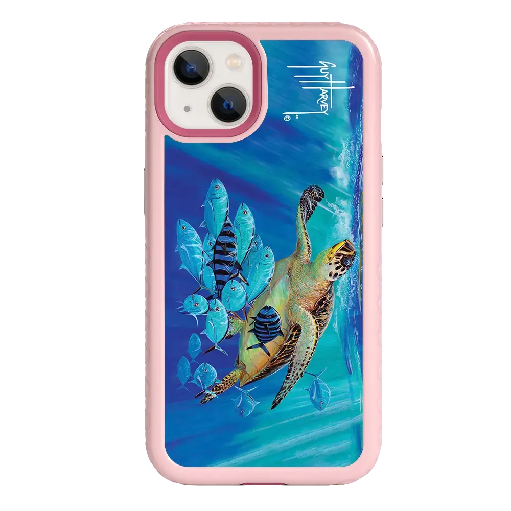 Guy Harvey Fortitude Series for Apple iPhone 13 - Hawksbill Caravan