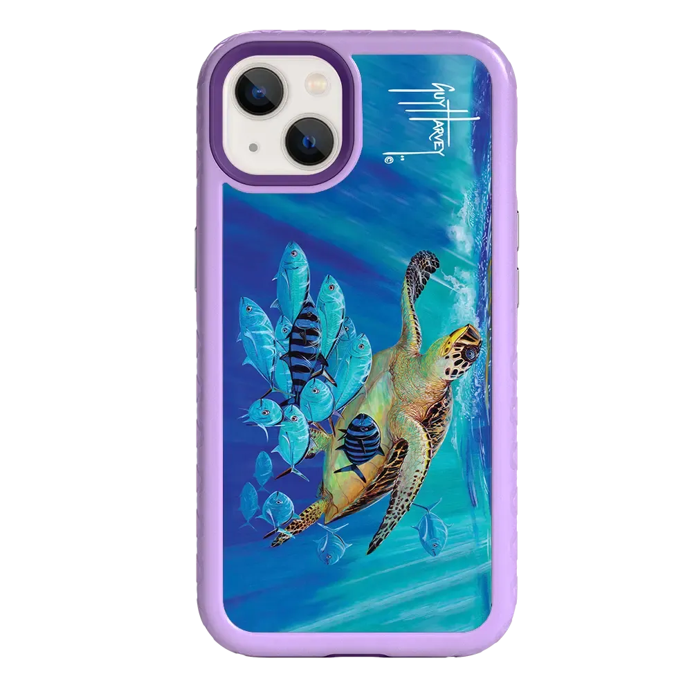 Guy Harvey Fortitude Series for Apple iPhone 13 - Hawksbill Caravan