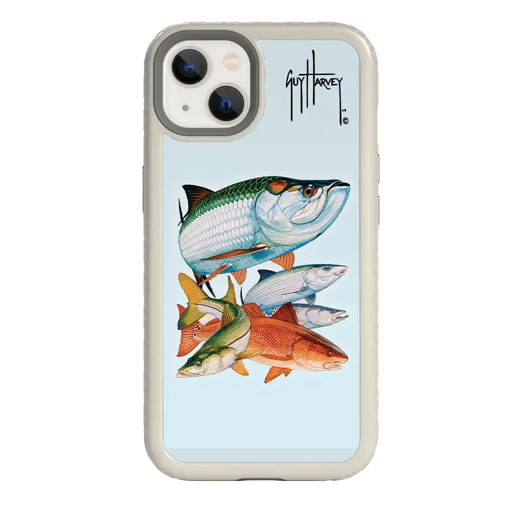 Guy Harvey Fortitude Series for Apple iPhone 13 - Inshore Collage