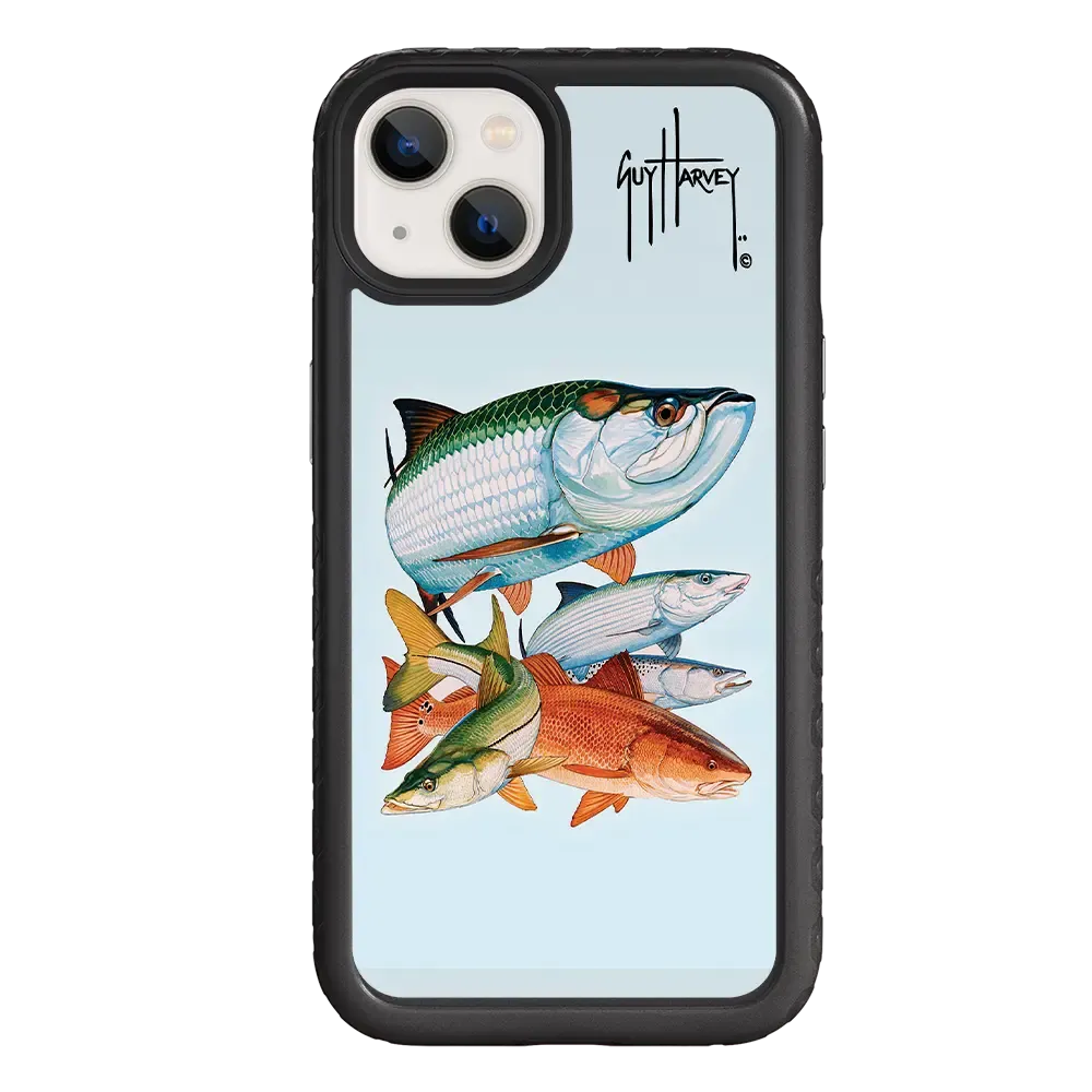 Guy Harvey Fortitude Series for Apple iPhone 13 - Inshore Collage