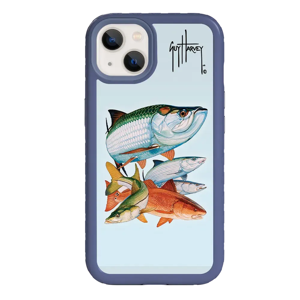 Guy Harvey Fortitude Series for Apple iPhone 13 - Inshore Collage