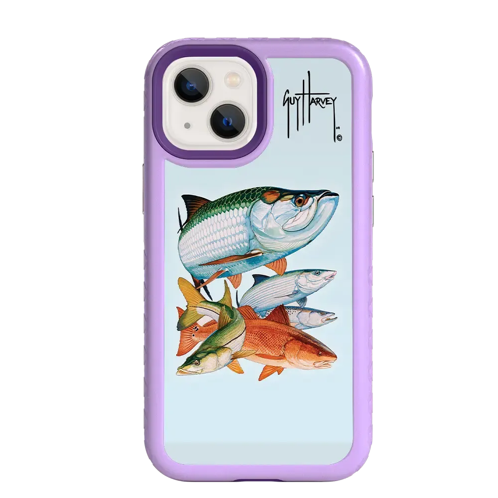 Guy Harvey Fortitude Series for Apple iPhone 13 Mini - Inshore Collage