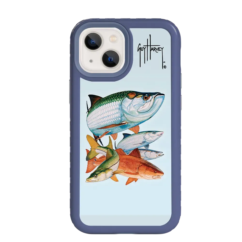 Guy Harvey Fortitude Series for Apple iPhone 13 Mini - Inshore Collage