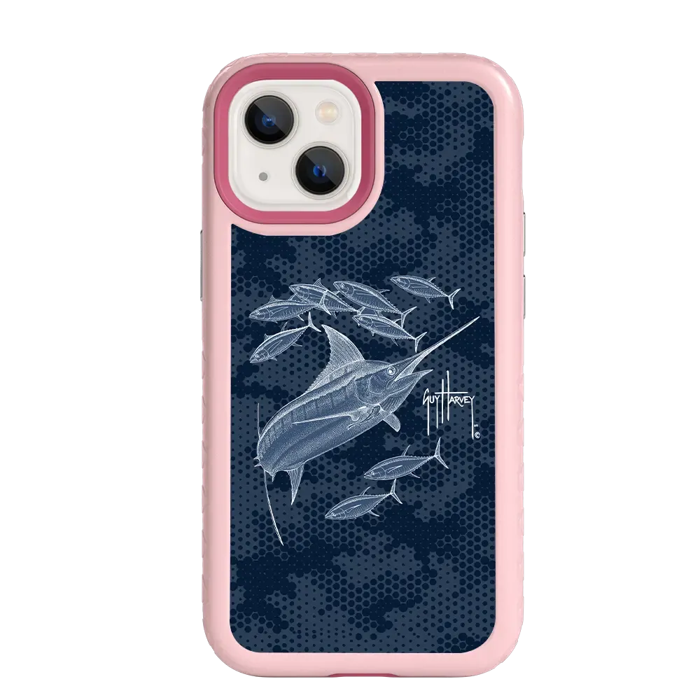 Guy Harvey Fortitude Series for Apple iPhone 13 Pro - Blue Camo