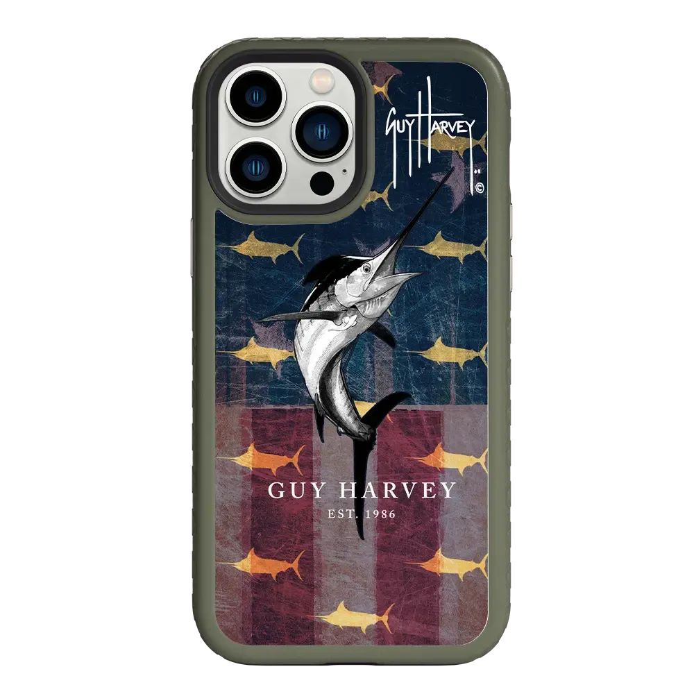 Guy Harvey Fortitude Series for Apple iPhone 13 Pro Max - American Marlin