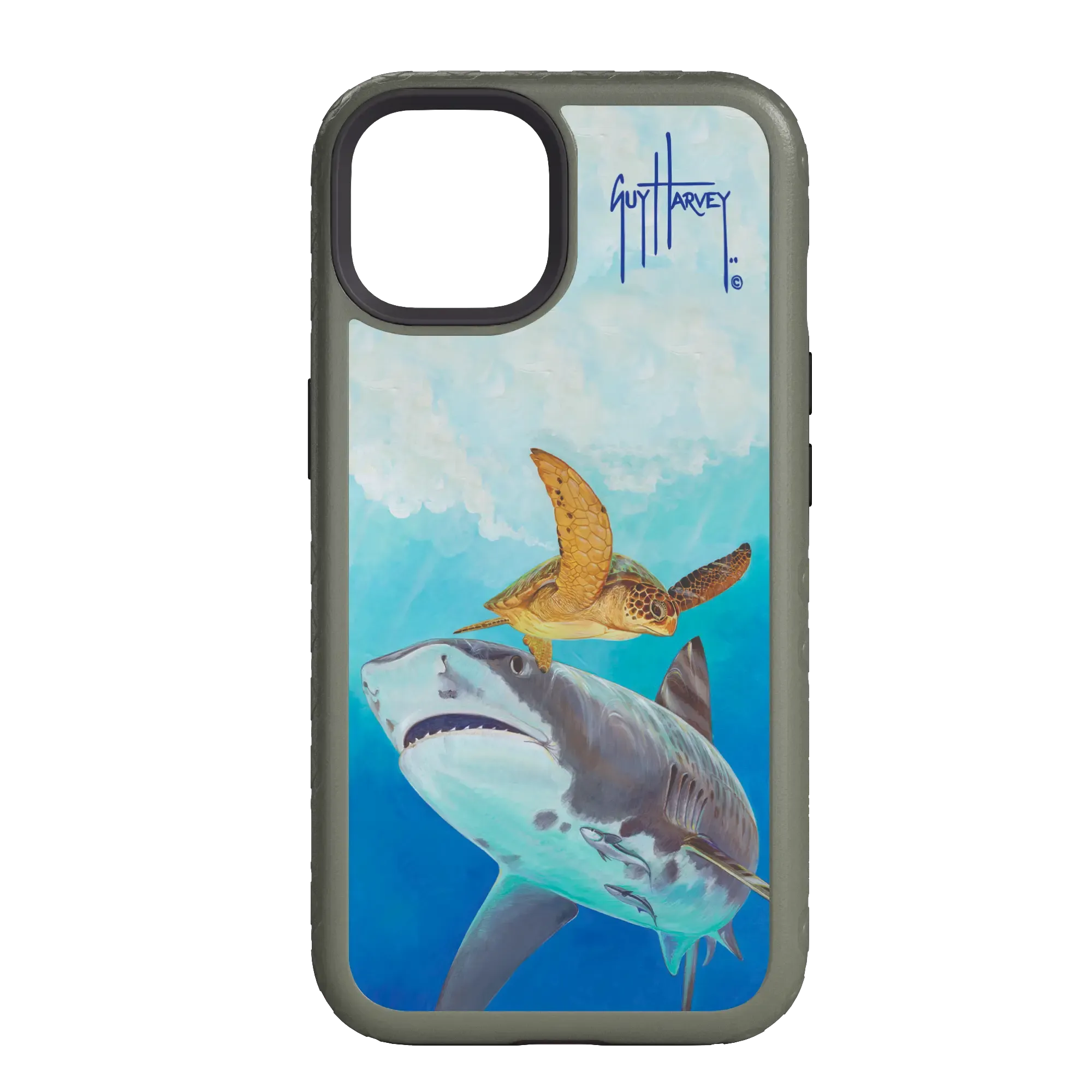 Guy Harvey Fortitude Series for Apple iPhone 14 - Eye of the Tiger