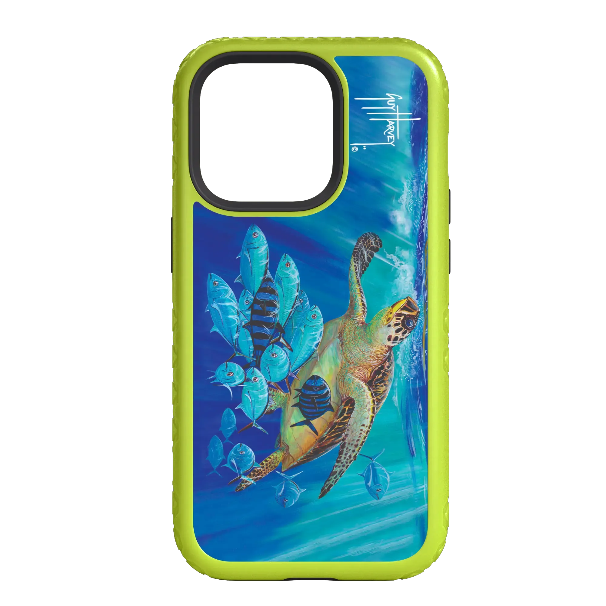 Guy Harvey Fortitude Series for Apple iPhone 14 Plus - Hawksbill Caravan