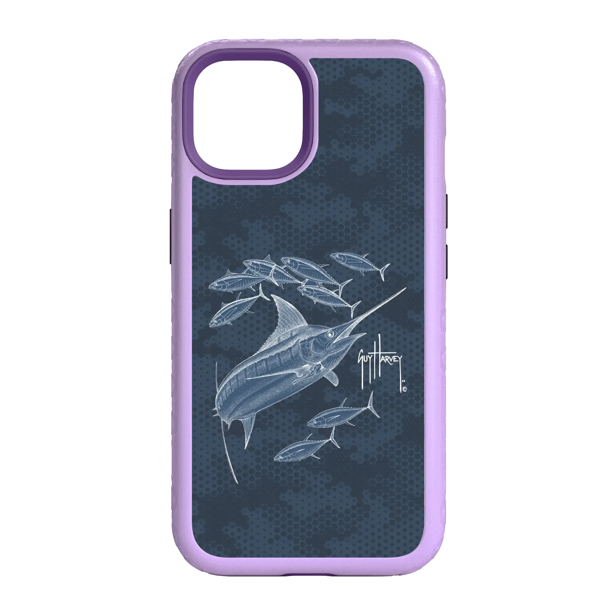 Guy Harvey Fortitude Series for Apple iPhone 14 Pro - Blue Camo