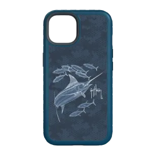 Guy Harvey Fortitude Series for Apple iPhone 14 Pro - Blue Camo