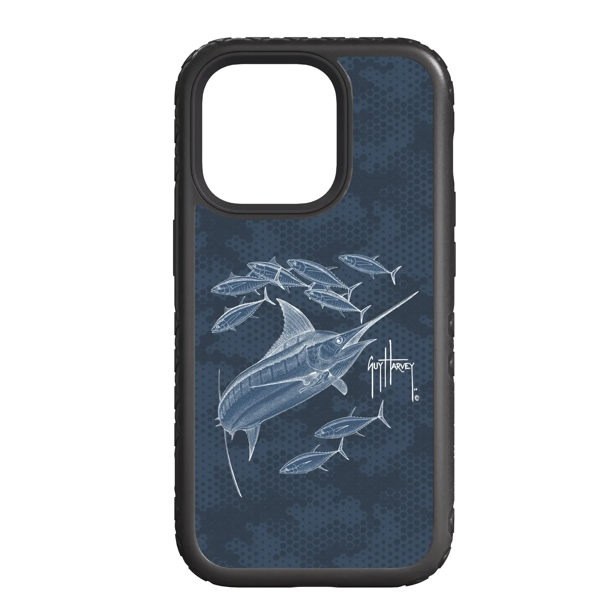 Guy Harvey Fortitude Series for Apple iPhone 14 Pro Max - Blue Camo