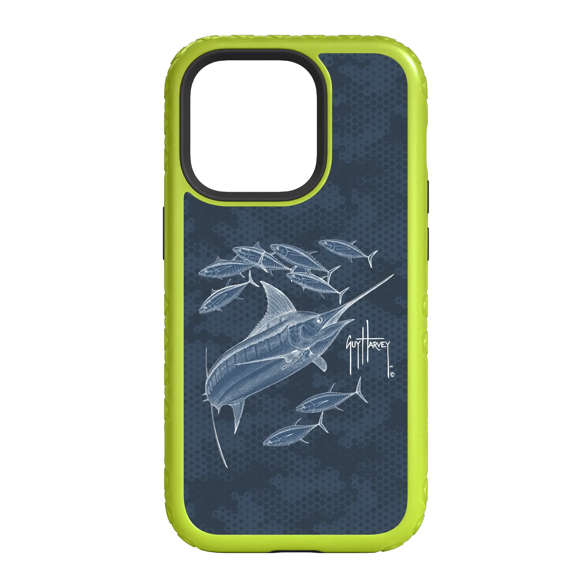 Guy Harvey Fortitude Series for Apple iPhone 14 Pro Max - Blue Camo