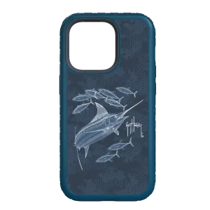 Guy Harvey Fortitude Series for Apple iPhone 14 Pro Max - Blue Camo