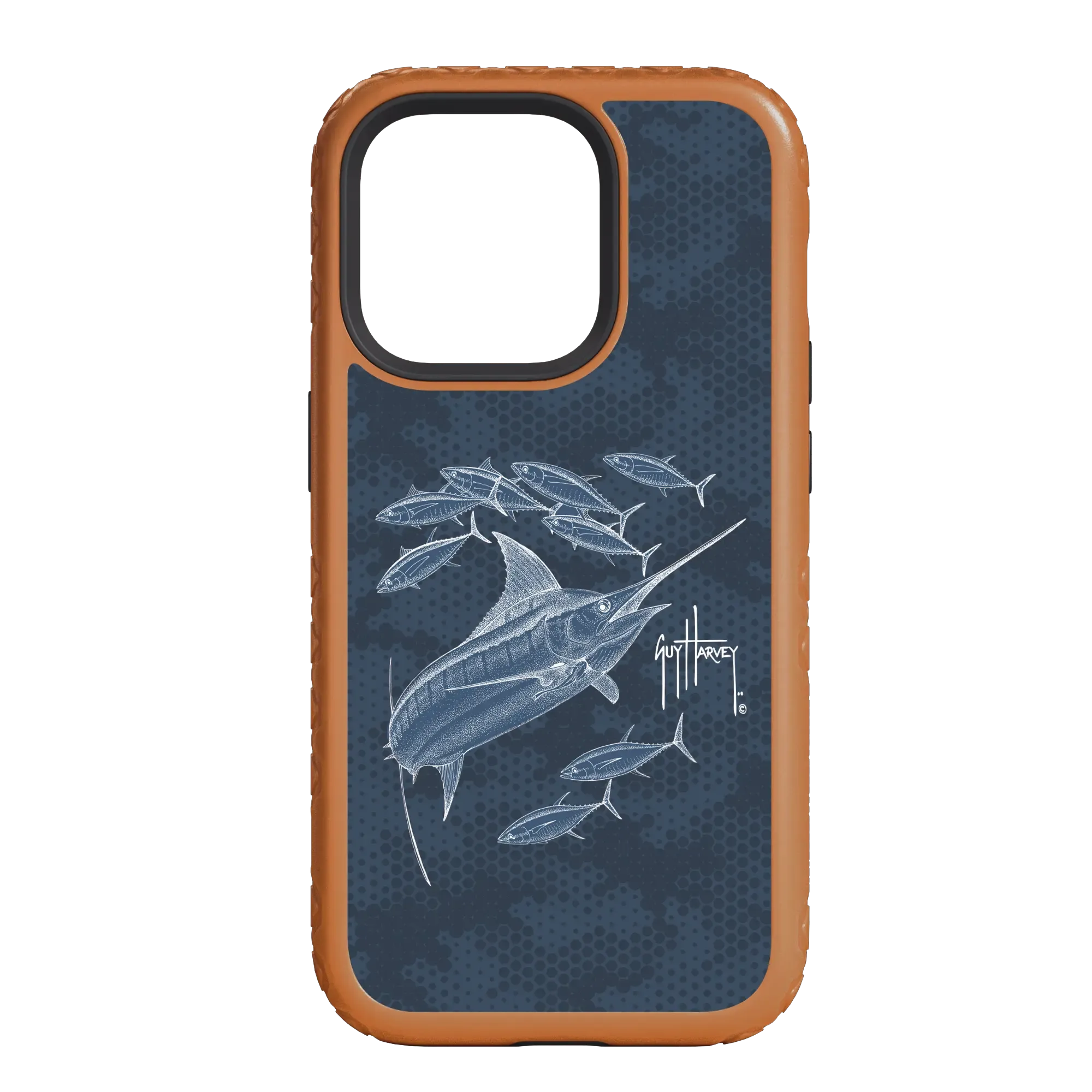 Guy Harvey Fortitude Series for Apple iPhone 14 Pro Max - Blue Camo