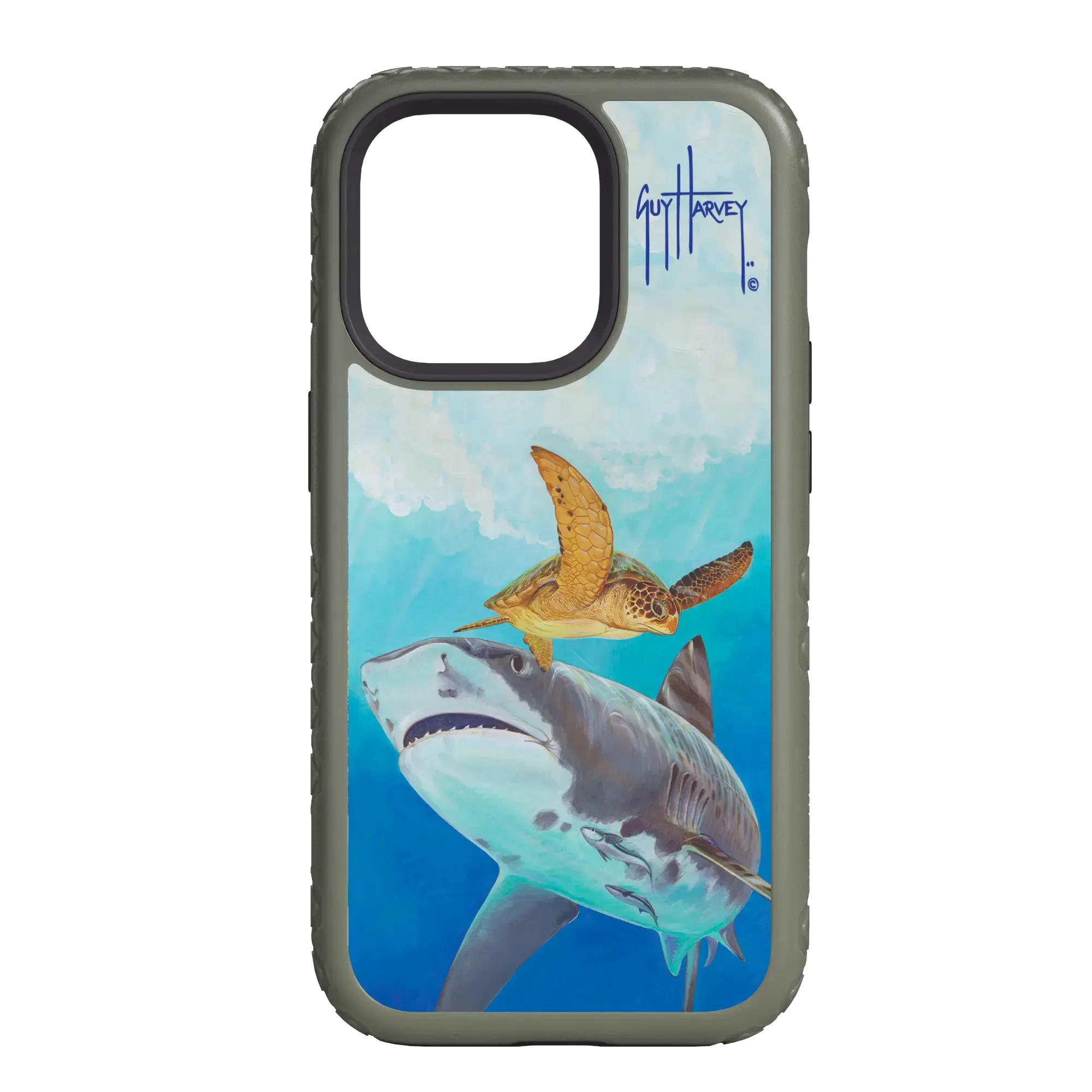 Guy Harvey Fortitude Series for Apple iPhone 14 Pro Max - Eye of the Tiger