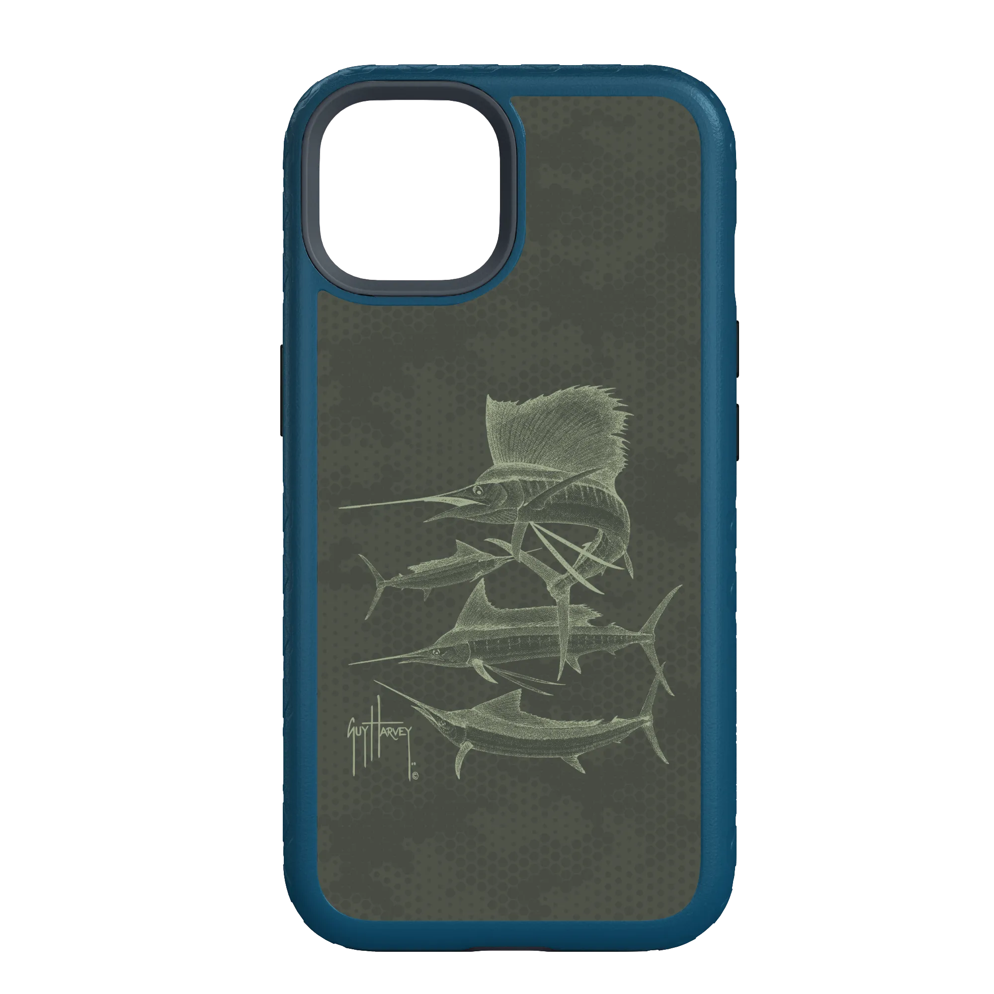 iPhone 14 Models - Fortitude Green Camo Phone Case