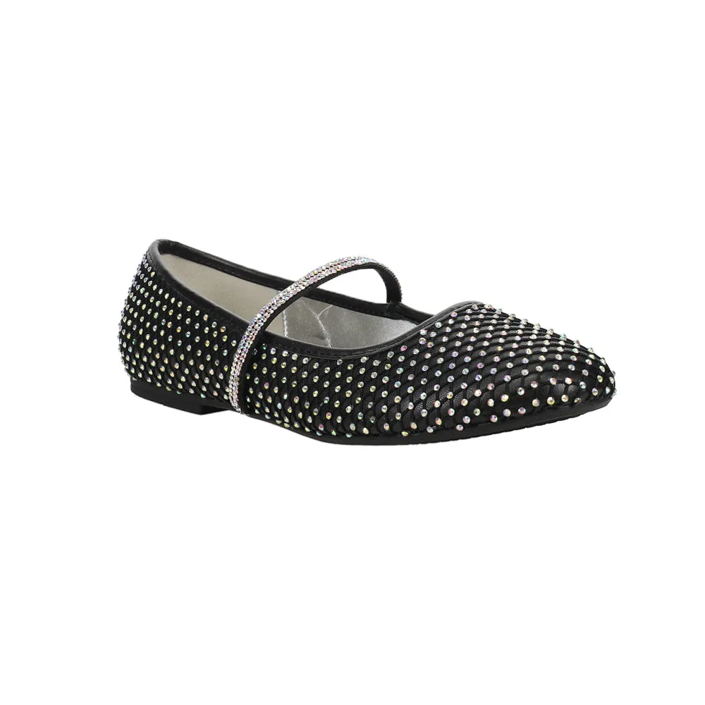 Jessa Rhinestone Ballet Flats (Little Kid-Big Kid)