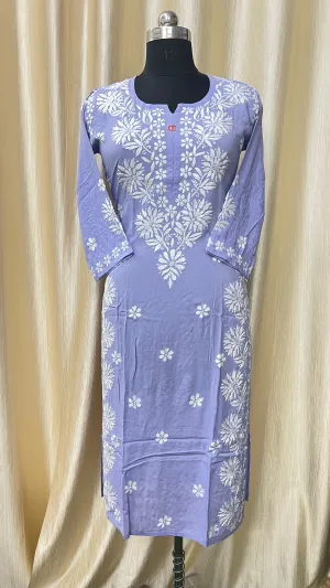 Modal Lucknowi Chikan Kurti